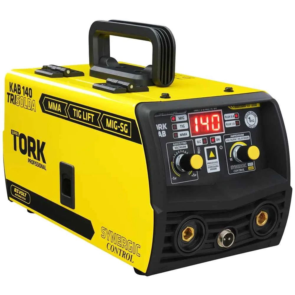 Inversor Mig Sem Gas 140a +Tig/Eletrico Bivolt Tork